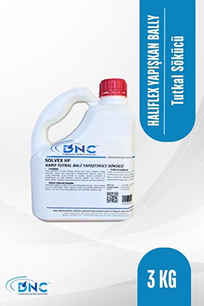 DNC Halıfleks Yapışkan Bally Tutkal Sökücü Solvex HF-3kg - Fiyatı