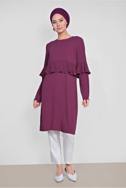 Volan Detail Tunic 4180