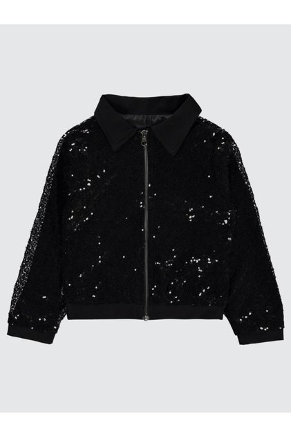 Girl's Jacket 6-9 Years - Black 7-8 Years