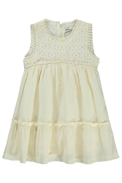 Natural 2-5 Years Old Dress - Beige 5-6 Years Old