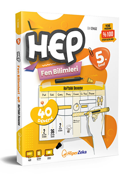 Hiper Zeka Avantajlı Set 2026 5. Sınıf Hep Denemeleri - Fiyatı