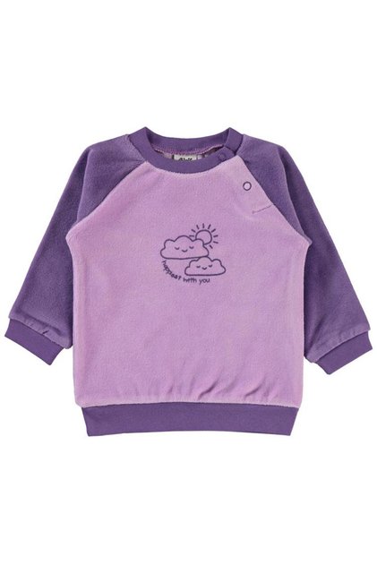 Cloud Printed 6-18 Month Sweatshirt - Lilac