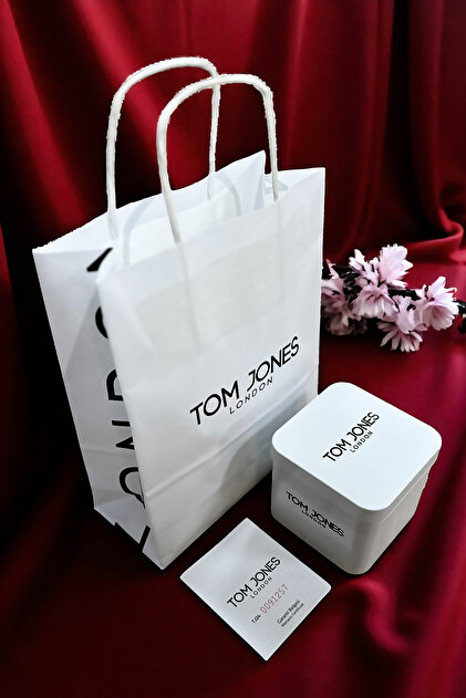 Tom Jones London Premium Erkek Saat Çelik Kordonlu Japon Mekanizma