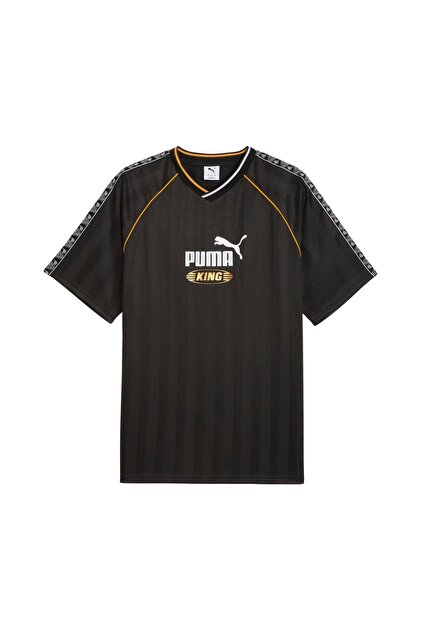Puma 632563-01 Kıng Relaxed Football Jersey T-Shirt Siyah - Fiyatı