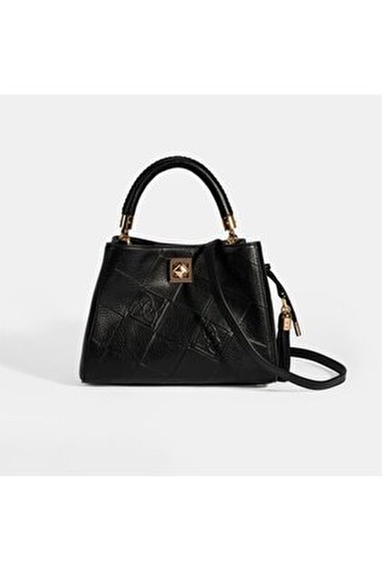 Guess NOELLE DBL POUCH CRO Kadın Siyah Mini Çanta HWZG7879710-BLA