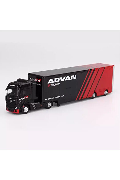 mini gt 164 Mercedes Benz Actros Wracıng Transporter Adva Mgt00741