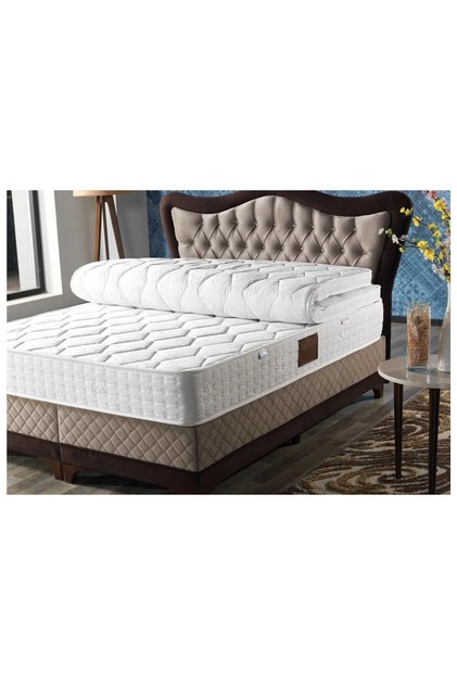 BEDCRAFT STARLINE PLUS FERMUARLI PEDLİ ULTRA FULL YAYLI TEK KİŞİLİK YATAK, 90X190