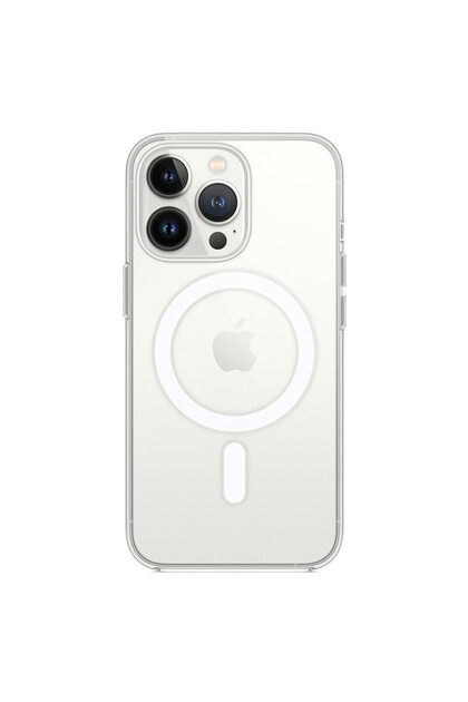 Husa MagSafe Anti Shock TPU + закалено стъкло за Apple iPhone 14 Pro, прозрачно