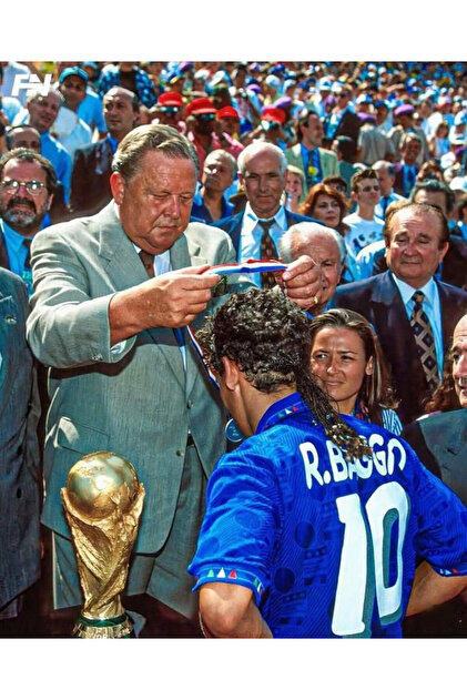 Alaturka Mix Roberto Baggio 10 İtalya 1994 İç Saha Forması
