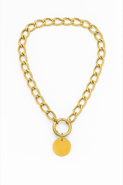 Nameplate Chain Necklace