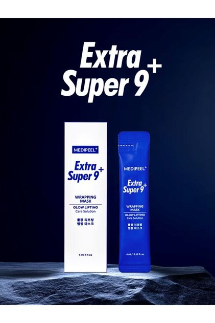 Extra Super 9 Plus Lifting Wrapping Mask | Asitli Film Maskesi 4*4 ml