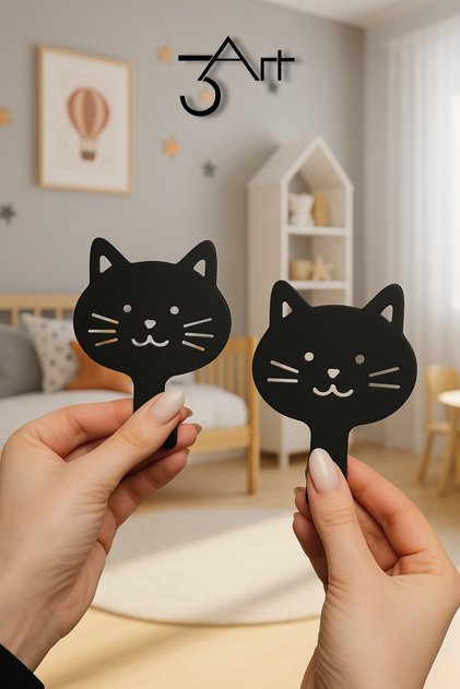 Çocuk Odası Askılığı – Sevimli Hayvan Figürlü Metal Askı – Montessori Düzenleme Ürünü