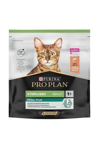 Sterilised Kısırlaştırılmış Kediler İçin Somonlu Kedi Maması 400 gr