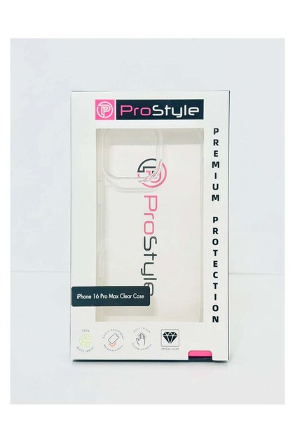 iPhone 16 Pro Max Transparent Case – Slim, Anti-Yellow, Durable Bumper Cover (6.9")