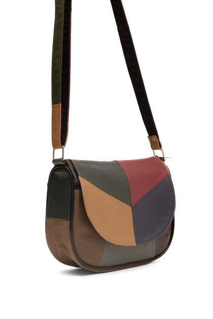 Genuine Leather Midi Daily Women's Shoulder Bag