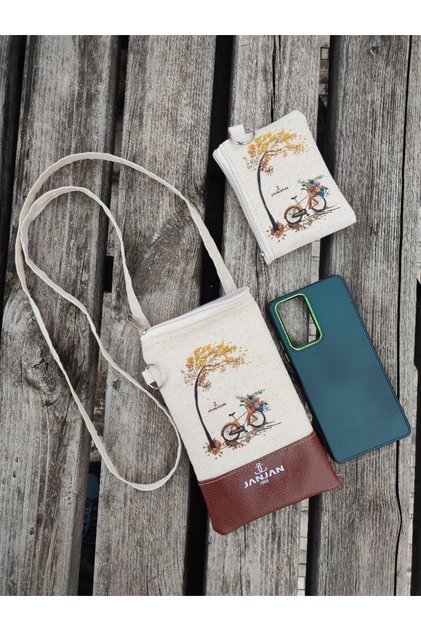 2 Pack, Phone Bag with Strap & Coin, Card Holder Wallet, Wallet with Strap, Mini Bag & Wallet