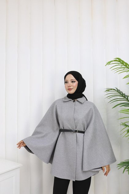 Women's Hijab Imported Quality Cashmere Fabric Long Poncho 38/54 Compatible