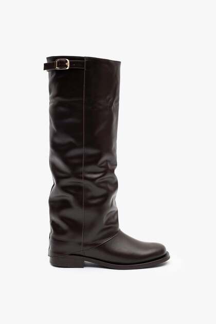 Vestro Brown Leather Women's Boots