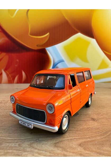 Metal Çek Bırak Ford Minibüs Havalı Korna Ford Transit Minibüs Tarzı Nostalji Metal Kapıları Açılır