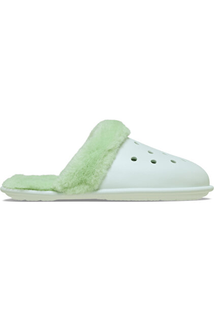 Crocs Classic Fuzz Scuff Mint Tint Unisex Terlik - Fiyatı, Yorumları