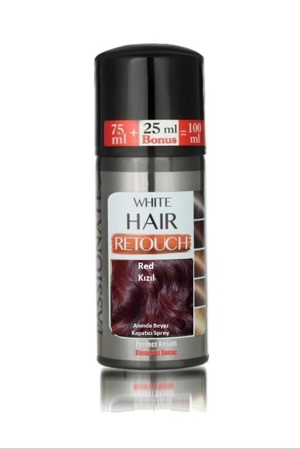Beyaz Kapatıcı Sprey Kızıl 100 ml
