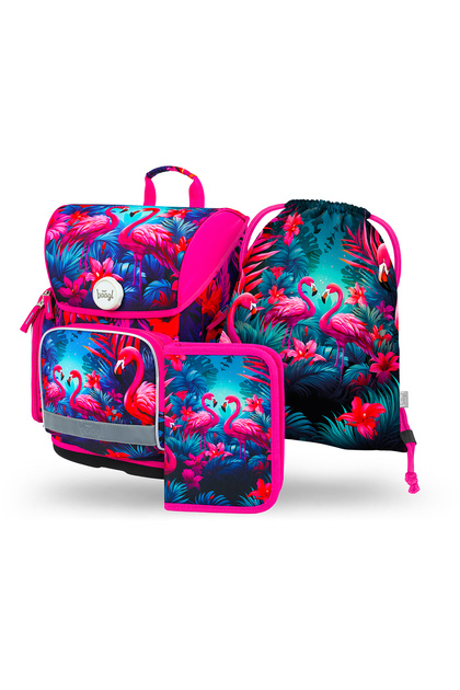 Set școlar Ergo Flamingos
