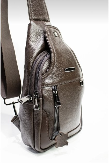 Genuine Leather Bady Bag Cross Chest and Shoulder Bag