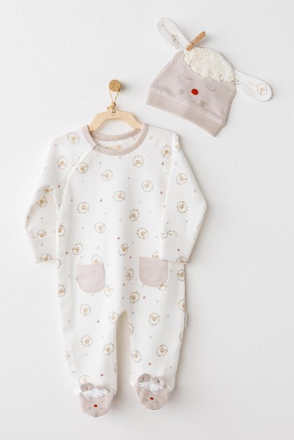 Erkek Bebek Tulum Takım Romper AC26154