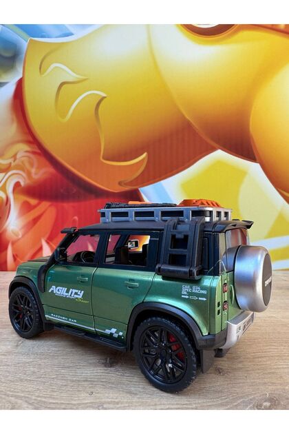 scntoys Land Rover Defender Arazi Aracı Işıklı Müzikli Lüks Jeep