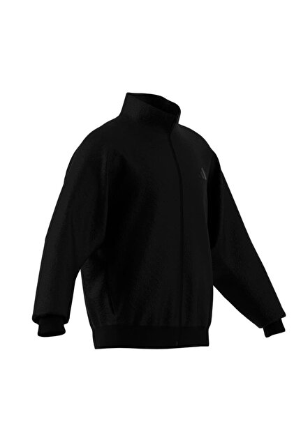 adidas Future Icons Men's Black Fleece Jacket (Jw7118)- Trendyol