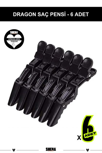 Dragon Hair Curlers - Wag Curlers 6 Pieces | Makeup Blow Dry Wave Hair Holder Hairdresser Hair Clip