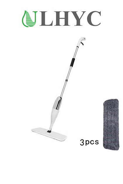 Premium Water Spray Mop With Sprayer 360 Degree Rotating Handheld Washable Mop Home Floor Cleaning