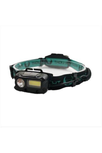 Lanternă frontală LED 3W + 3W COB 160LM 1200mAh