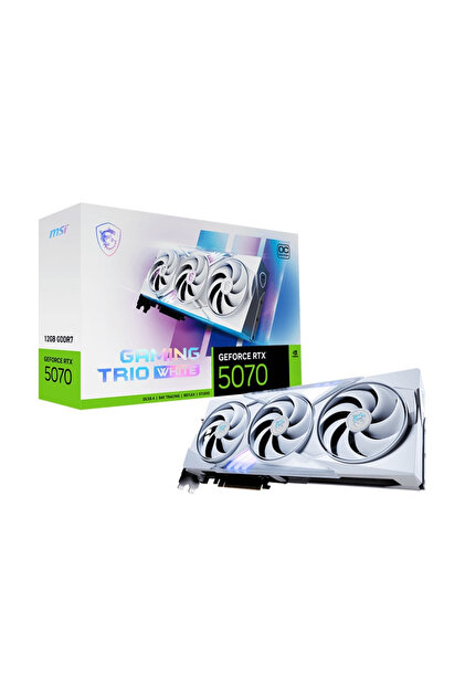 MSI GeForce RTX 5070 12GB GAMING TRIO OC WHITE GDDR7 192Bit DX12