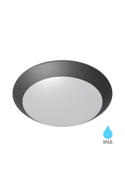CORP pt EXTERIOR 1xE27 NAPOLI-PC D:270mm IP65 NEGRU
