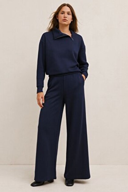 萌える53 Mavi Lux Touch TENCEL TM Kahverengi Modal Eşofman Altı 1600453