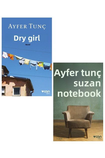 Ayfer Tunç 2 مجموعة كتب / Kuru Kız - Suzan Defter