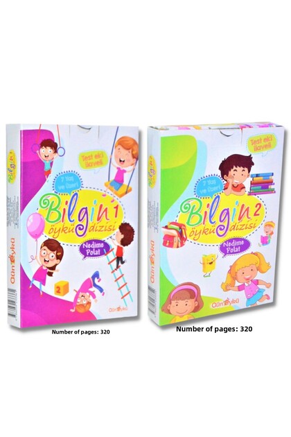 2. ve 3. Sınıflar İçin Bilgin Öykü Dizisi-1 ve 2 Hikaye Seti (20 Kitap)