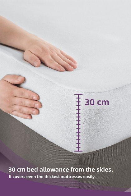 Cotton Fitted Waterproof Mattress Protector Mattress Cover