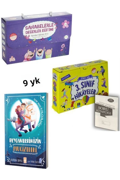 For 2Nd and 3Rd Grades Sahabelerle DeğerlerSeti-3. Sınıf Hikayeleri-Peygamberimizin Mucizeleri SET