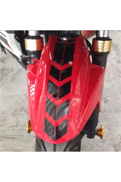 Motorsiklet Çamurluk Şerit Sticker - Motorsiklet Sticker - Motor Sticker - 6cm X 35cm