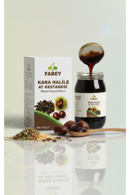 Kara Halile At Kestanesi Bitkisel Karışımlı Macun 420gr