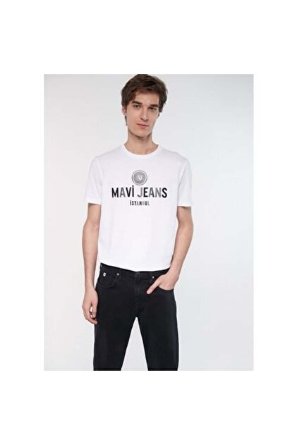 Men's White T-Shirt ( 066195 -620)
