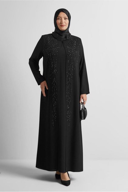 Stone Printed Plus Size Dress 20719