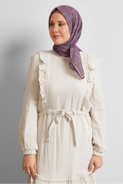 ALVİNA DESENLİ EŞARP 8534