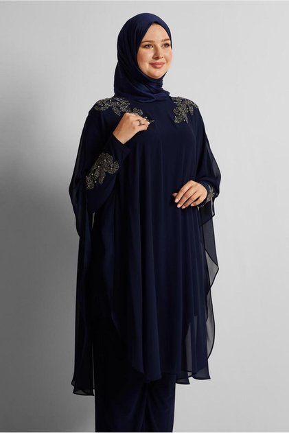 Chiffon Suit with Pants 20723