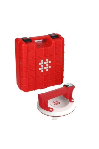 SHİJİNG Tools P613 Şarjlı Hava Pompalı Dijital Vantuz - Cam Granit
