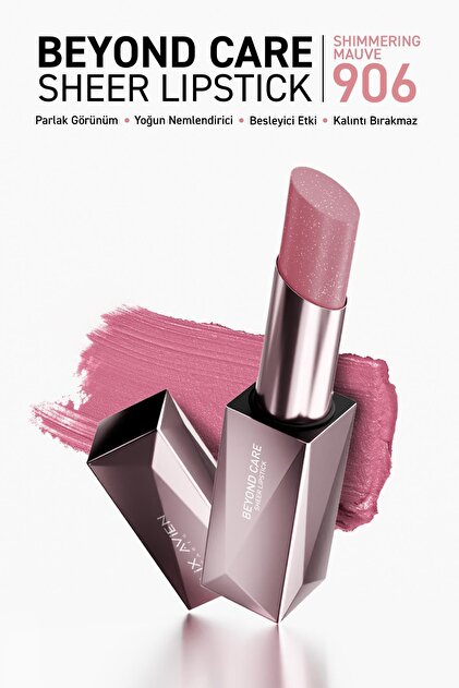 Alix Avien Beyond Care Sheer Lipstick 906 - Shimmering Mauve