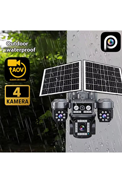 VİVATECH HiEasy S5704 128GB 8MP 4 Kameralı 4G Çift Solar Panel 16X