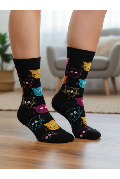 Colorful Filth Design Socket Socks
